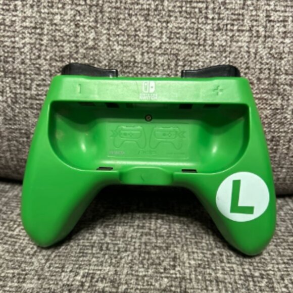 Super Mario Bros Luigi Controller Joycon Grip for Nintendo Switch 1 - Picture 1 of 3